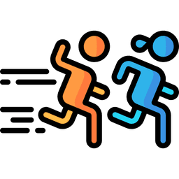 Runners in the park